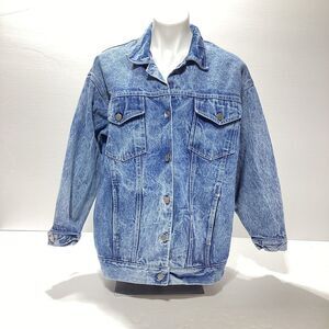 Vintage Sears Acid Wash Denim Jacket